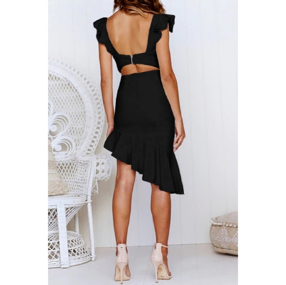 🆕️ Destiny Ruffle Dress - Picture 3 of 7